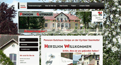 Desktop Screenshot of pension-gutshausstolpe.de